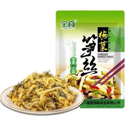 宝食【梅菜笋丝】下饭菜/榨菜/酱腌菜 80g