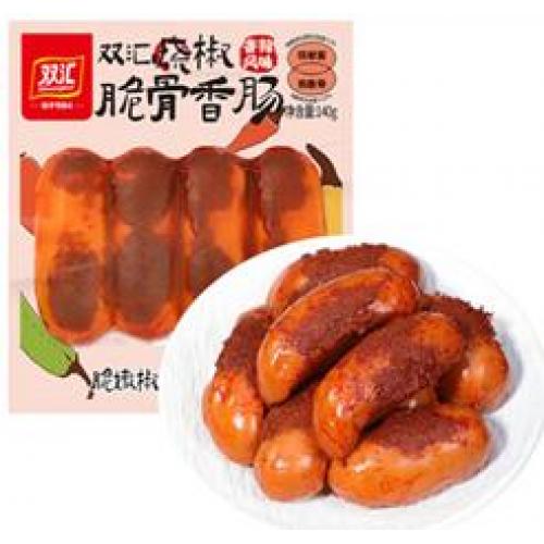 双汇 烧椒脆骨香肠【香辣味】110g