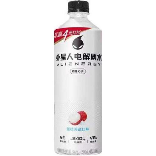 元气森林 外星人电解水【荔枝海盐口味】600ml