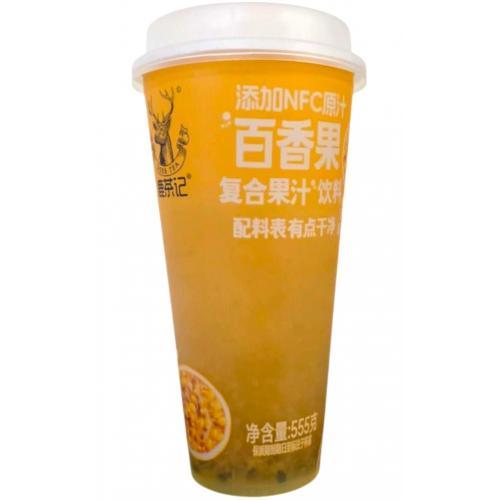 鹿茶记【百香果复合果汁饮料】555g