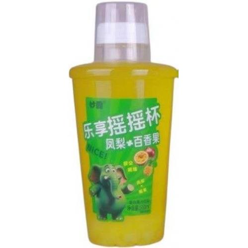 妙露 乐享摇摇杯【凤梨+百香果】550ml