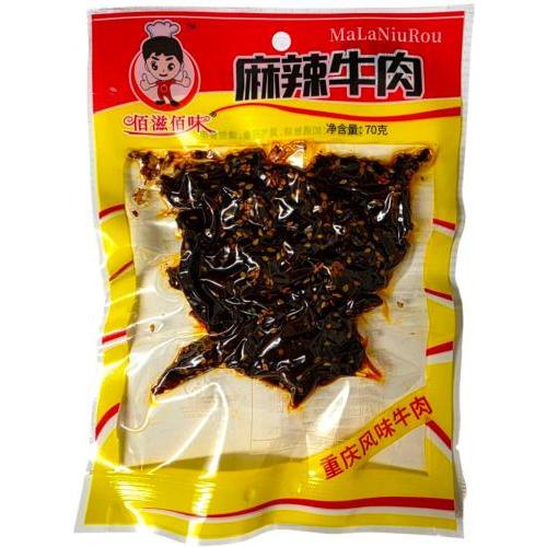 佰滋佰味【麻辣牛肉】70g
