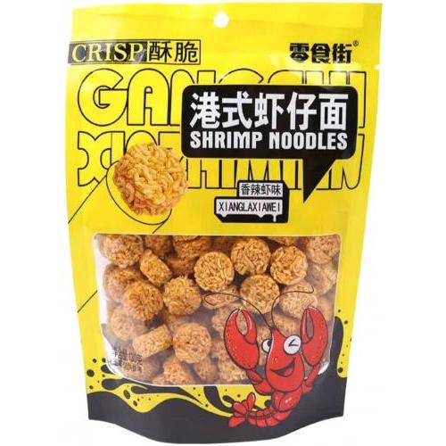 零食街【港式虾仔面 - 香辣虾味】130g