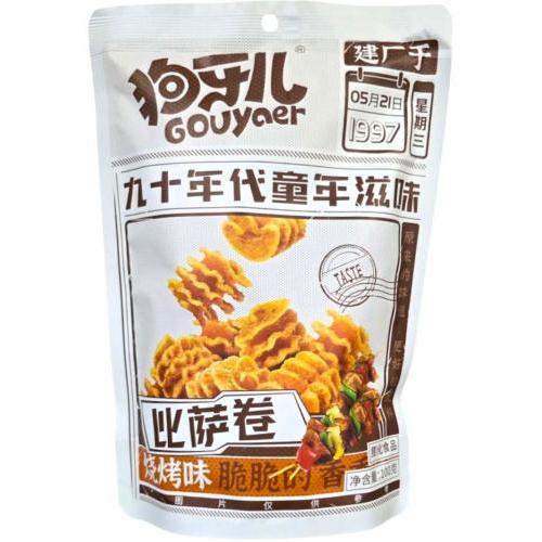 狗牙儿 披萨卷【烧烤味】100g