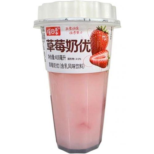 摇四季【草莓奶优】400ml