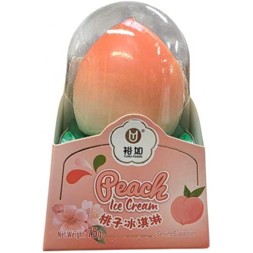 裕如【桃子冰棍】3D造型冰棒 75g