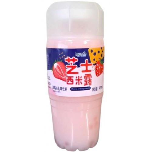 多怡多 芝士西米露【草莓味】420ml