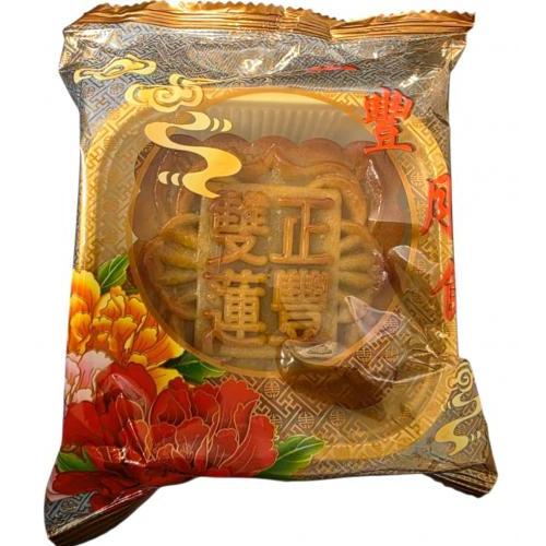 正丰 双黄白莲蓉月饼 (1个装) 180g