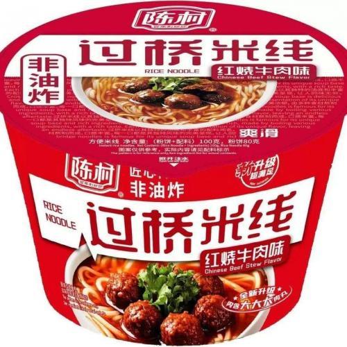 陈村【过桥米线 - 红烧牛肉味】100g