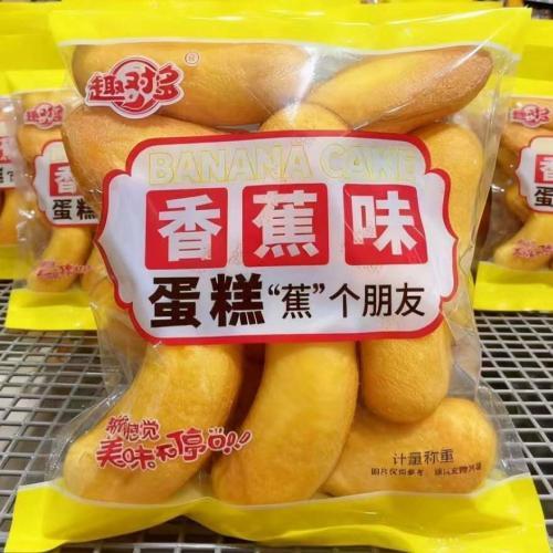 趣对多【香蕉味蛋糕】180g