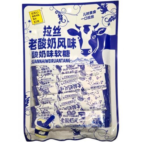 珍和心【拉丝老酸奶风味】酸奶味软糖 85g