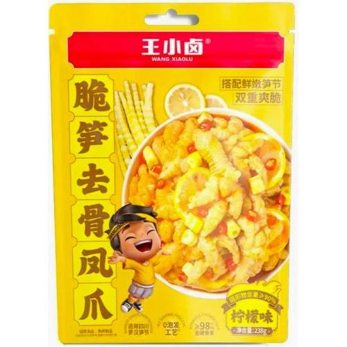 王小卤【脆笋去骨凤爪 - 柠檬味】80g