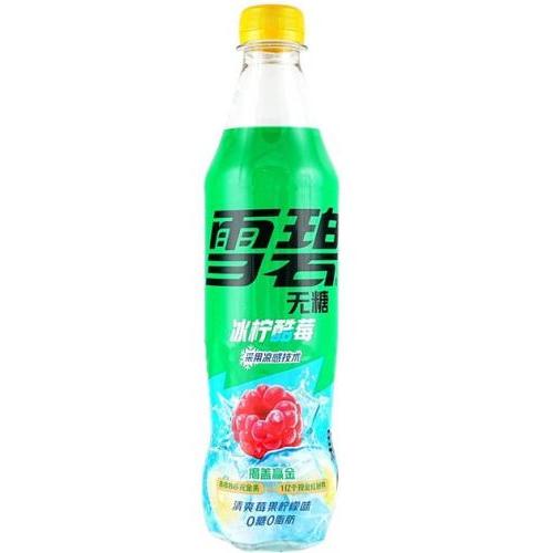 可口可乐【冰柠酷莓】雪碧 - 清爽莓果柠檬味 500ml