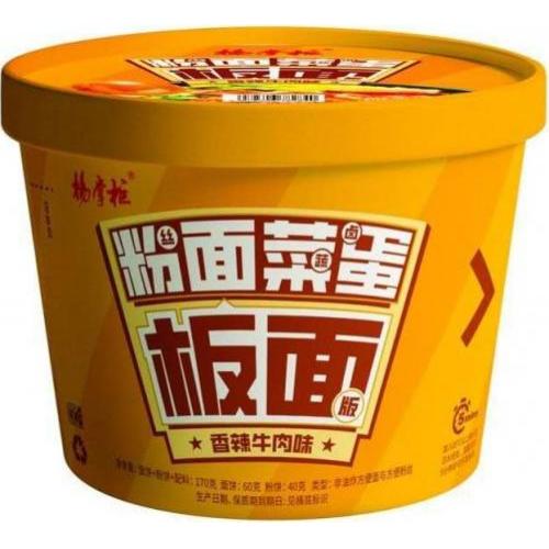 杨掌柜 粉面菜蛋板面【香辣牛肉味】170g