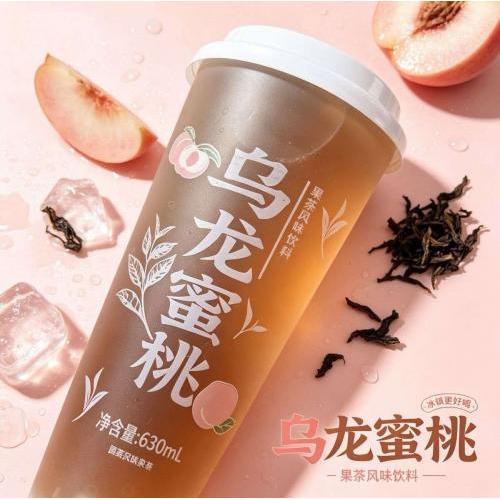 唇鹭【蜜桃乌龙】茶风味饮料 630ml